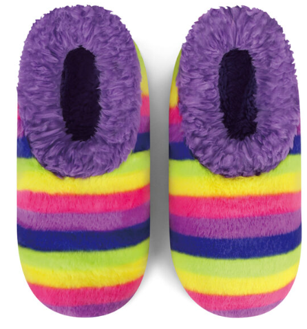 SNOOZIES! KIDS OVER THE RAINBOW SLIPPERS