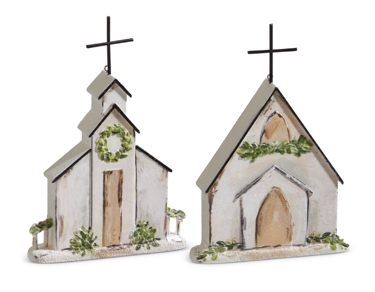 CHURCH ORNAMENT - ASSORTED