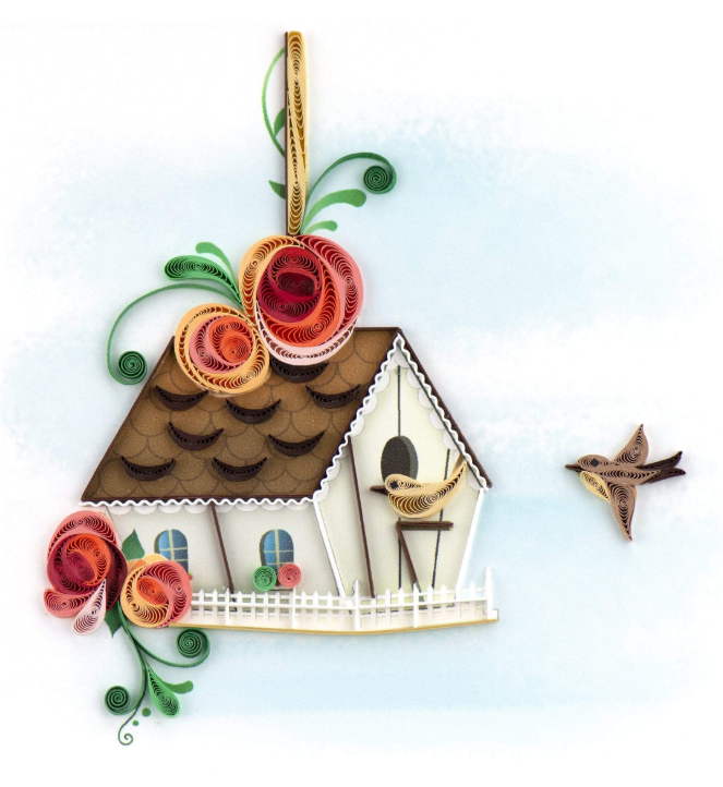 QUILLING CARD GREETING CARDS - ASSORTED (BLANK INSIDE)