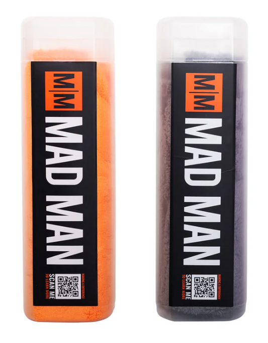 MAD MAN DELUXE DRY, BUFF AND POLISH CLOTH - ASSORTED