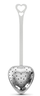 STAINLESS STEEL HEART TEA INFUSER