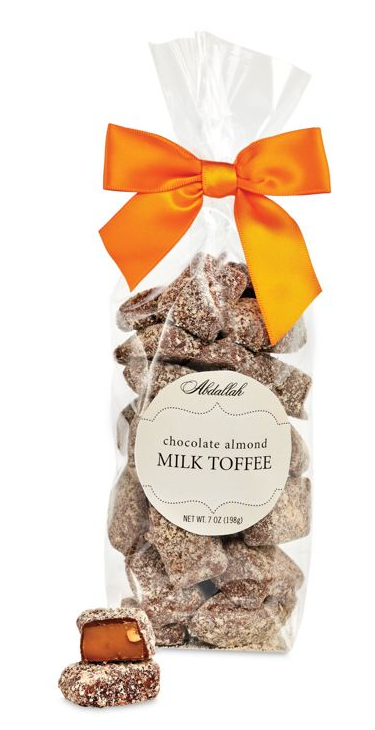 ABDALLAH CANDIES -  HOLIDAY TOFFEE 7oz. - ASSORTED