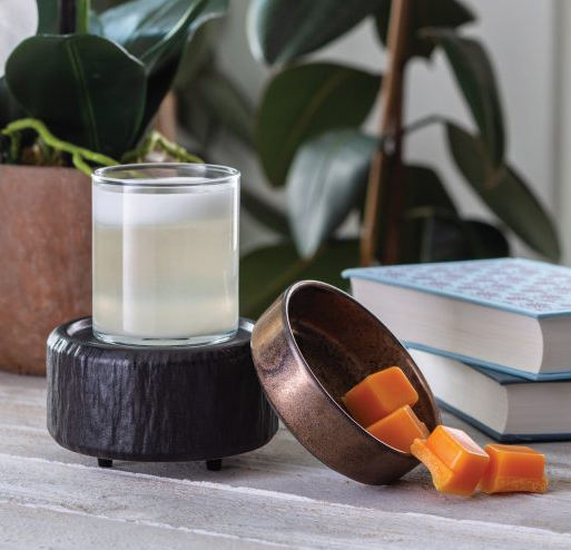 CANDLE WARMER 2-IN-1 CLASSIC WARMER - PRIMITIVE BLACK