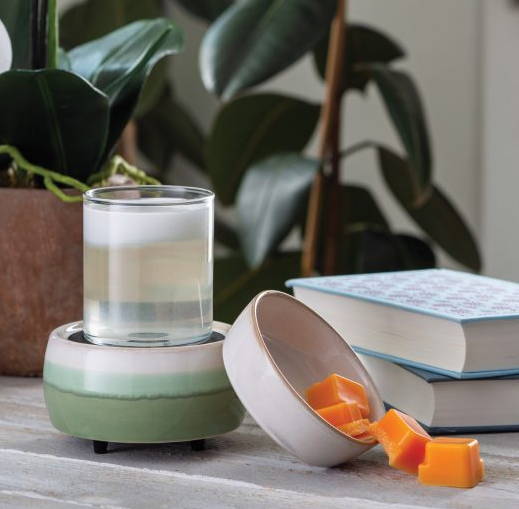 CANDLE WARMERS 2-IN-1 CLASSIC WARMER - MATCHA LATTE