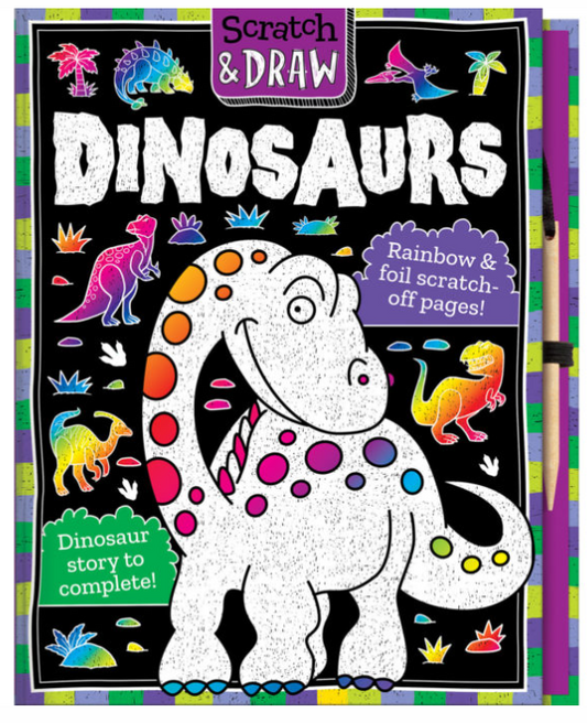 SCRATCH AND DRAW - DINOSAURS
