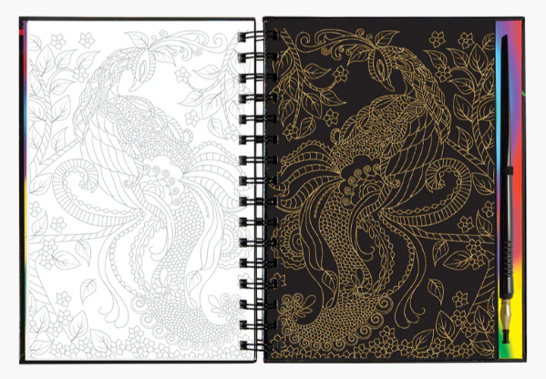 EXTREME! THE WORLD OF BIRDS SCRATCH AND SKETCH