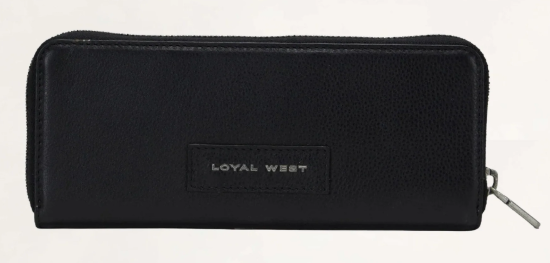LOYAL WEST RANCH ROAD JEWELERY CASE IN CALF LEATHER - BLACK