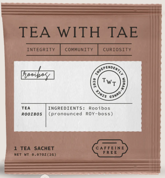 TEA WITH TAE - Rooibos Chai Mini Tea Tube