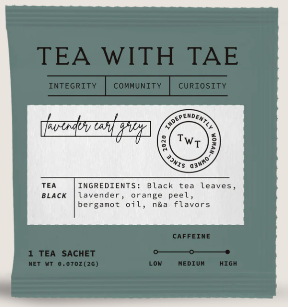TEA WITH TAE - Lavender Earl Grey Mini Tea Tube