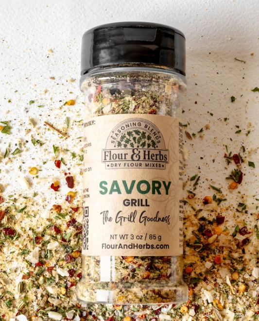 FLOUR & HERBS SAVORY GRILL SEASONING