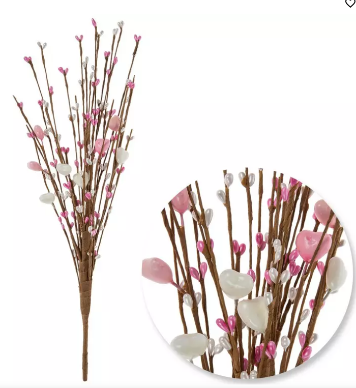 VALENTINE HEARTS AND BERRIES SPRAY