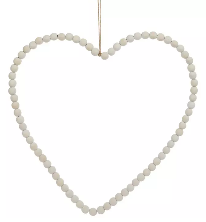 BEADED HEART