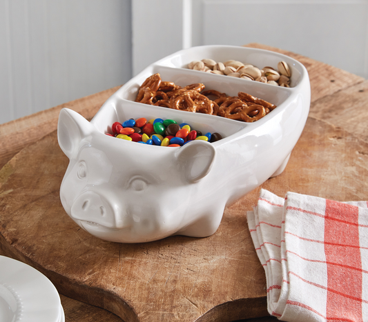 PIGLET DIVIDED BOWL