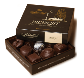 ABDALLAH CANDIES - MIDNIGHT 3.4oz ASSORTED DARK CHOCOLATES