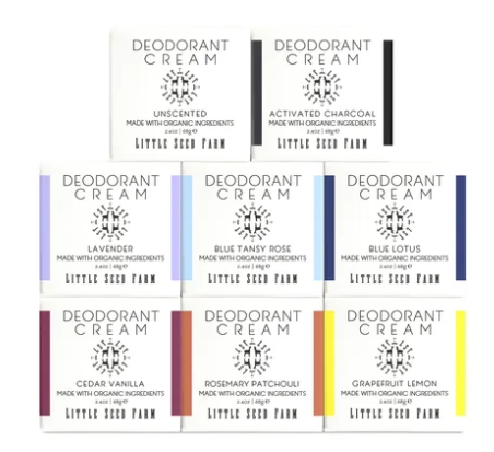 LITTLE SEED FARM DEODORANT CREAMS - ASSORTED