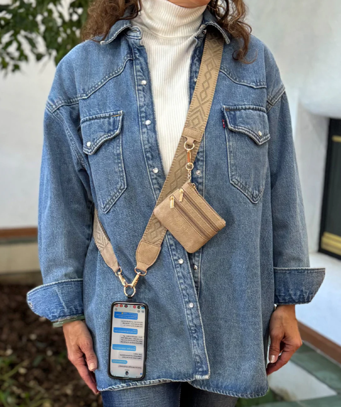 STG - CLIP & GO STRAP W/ZIPPERED POUCH - CLASSIC