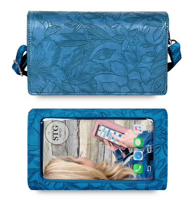 STG- VISTA VAIL CROSSBODY TOUCHSCREEN PHONE PURSE RFID - ASSORTED