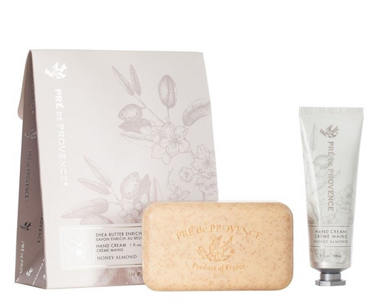 PRE DE PROVENCE HERITAGE GIFT SET - SOAP AND HAND CREAM - ASSORTED.