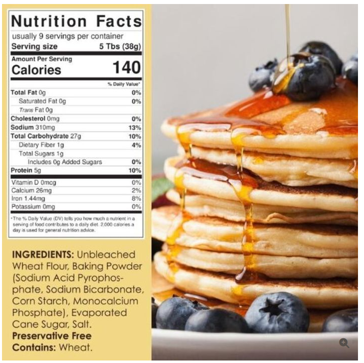 BOURBON BARREL FOODS - BUTTERMILK PANCAKE MIX