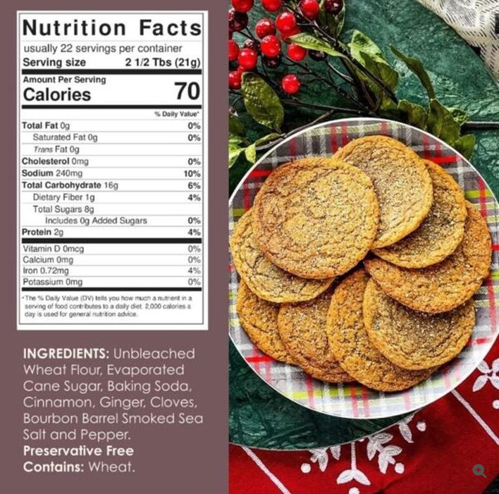 BOURBON BARREL FOODS - SORGHUM COOKIE MIX
