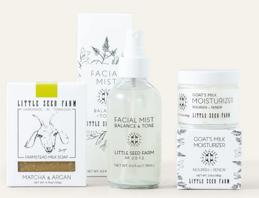 LITTLE SEED FARM 3-STEP SKIN CARE SET - ASSORTED