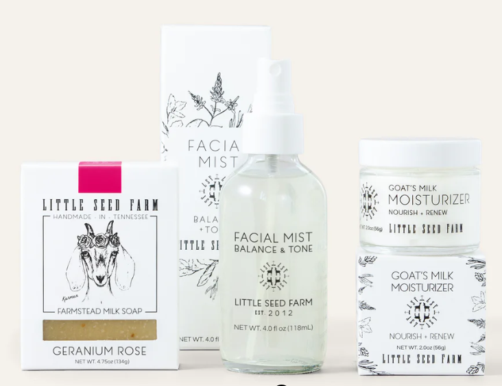 LITTLE SEED FARM 3-STEP SKIN CARE SET - ASSORTED
