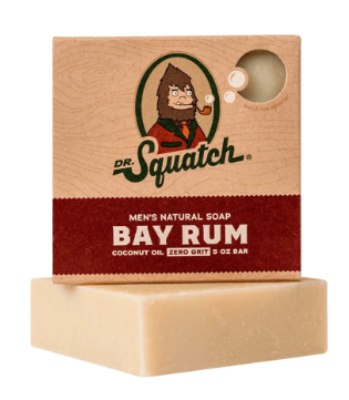DR SQUATCH BAY RUM BAR SOAP