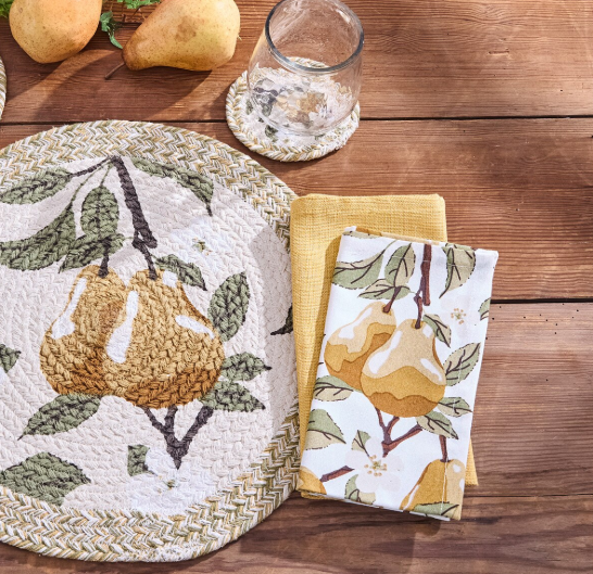 PARK DESIGNS GOLDEN PEAR NAPKIN