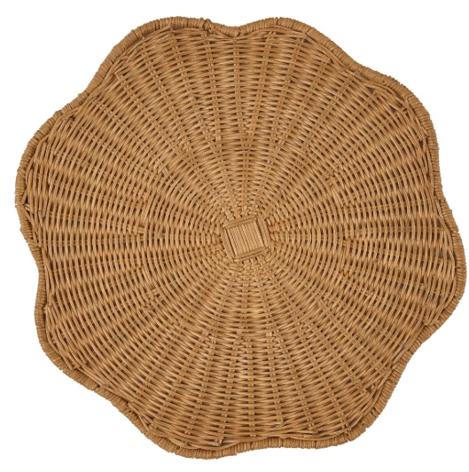 PARK DESIGN BRIMFIELD RATTAN CHARGER