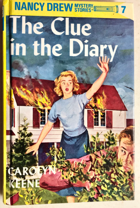 VINTAGE NANCY DREW MYSTERY STORIES BY CAROLYN KEENE (HARDCOVER)