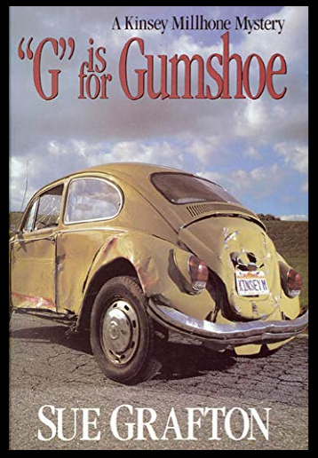 1990 FIRST EDITION HARDBOUND SUE GRAFTON "G" IS FOR GUMSHOE - EXCELLENT CONDITION