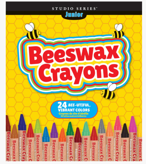 BEESWAX CRAYONS (SET OF 24 COLORS)