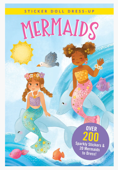 MERMAIDS STICKER DOLL DRESS-UP BOOK