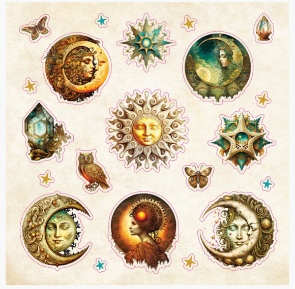 CELESTIAL WONDERS STICKER BOOK