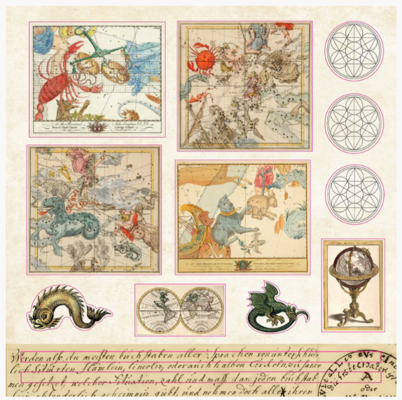 CELESTIAL WONDERS STICKER BOOK