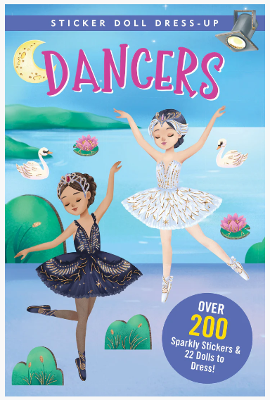 DANCERS STICKER DOLL DRESS-UP BOOK