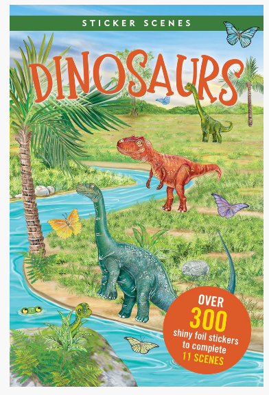 STICKER SCENES - DINOSAURS