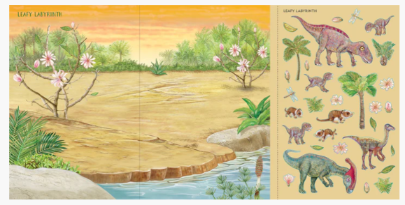 STICKER SCENES - DINOSAURS