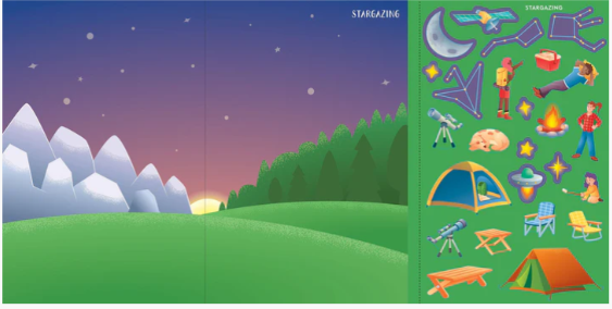 STICKER SCENES - OUTER SPACE
