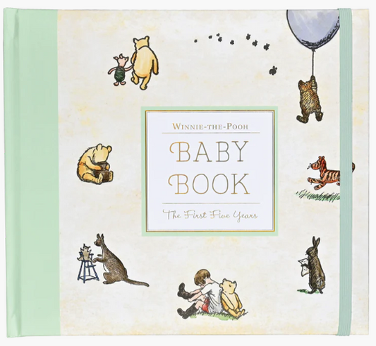 WINNIE-THE-POOH BABY BOOK THE FIRST FIVE YEARS