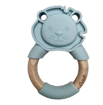 CALLA & FRIENDS LION SILICONE TEETHER