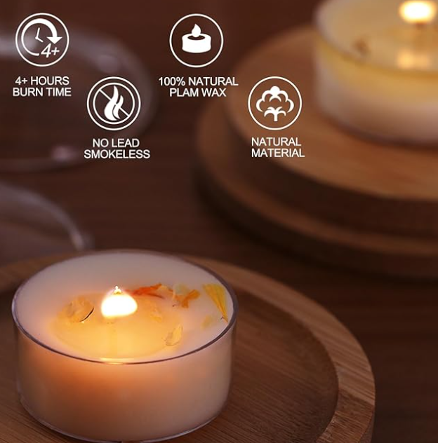 TEA LIGHTS - ASSORTED