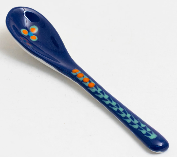 THUMBPRINT ARTIFACTS POTTERSWORK CERAMIC SMALL SPOON - ASSORTED