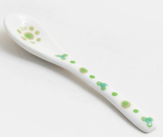 THUMBPRINT ARTIFACTS POTTERSWORK CERAMIC SMALL SPOON - ASSORTED
