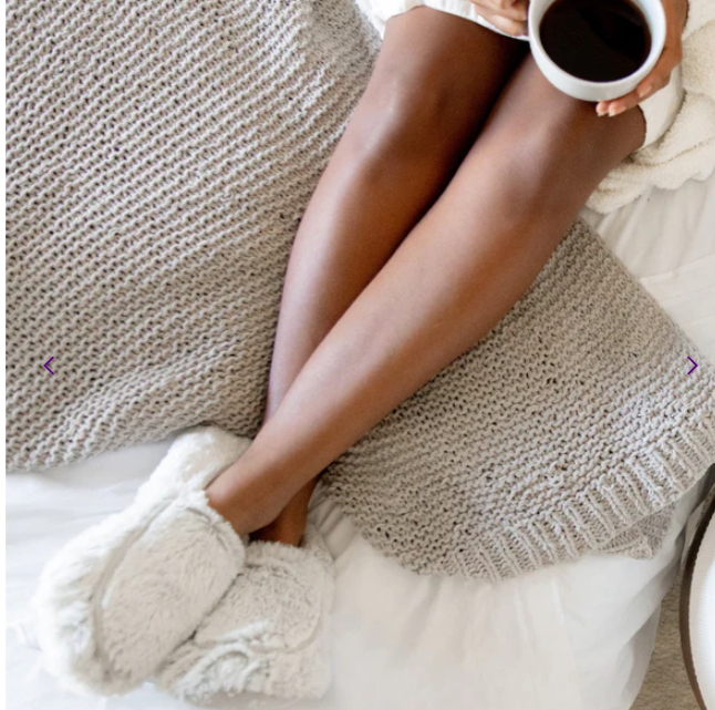 WARMIES MARSHMALLAW GRAY SLIPPERS