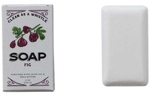 CLEAN AS A WHISTLE TRIPLE MILLED SOAP - FIG