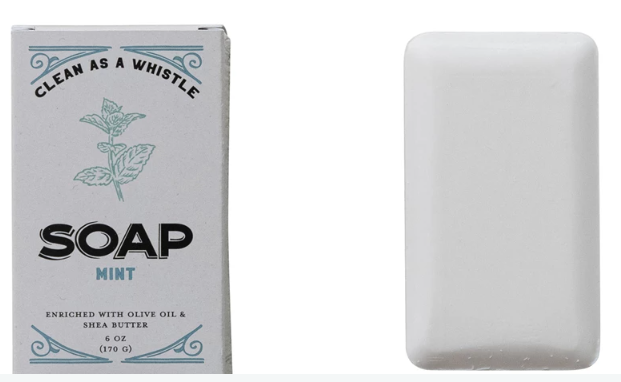 CLEAN AS A WHISTLE TRIPLE MILLED SOAP - MINT