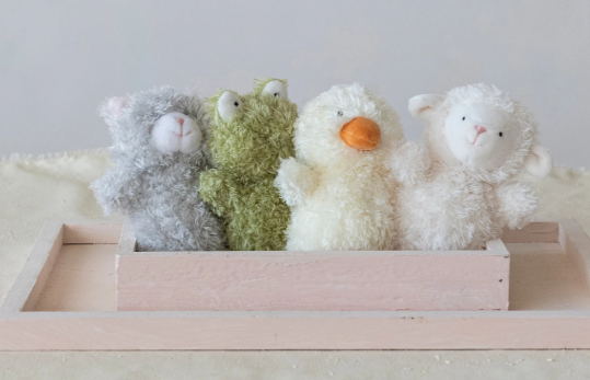 PLUSH BEAN BAG ANIMALS - ASSORTED