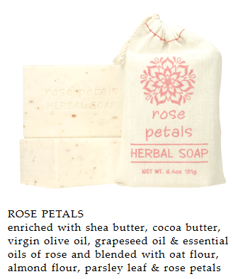 GREENWICH BAY TRADING CO. HERBAL SHEA BUTTER SOAP IN A SACK 6.4oz.
