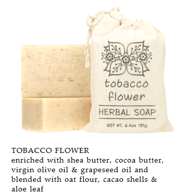 GREENWICH BAY TRADING CO. HERBAL SHEA BUTTER SOAP IN A SACK 6.4oz.